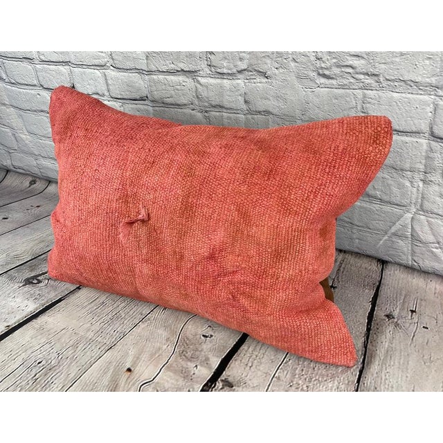 Vintage Pillow Case Turkish Hemp Pillow Decorative Hemp Pillow Dry cleaning only. PILLOW INSERT IS NOT INCLUDED