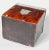 Antique 19th Century English Faux Tortoiseshell and Sterling Silver Petite Tea Caddy For Sale - Image 10 of 10
