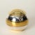 Egg Stackable Ashtray / Catchall in Brass and Chrome by Tommaso Barbi, Italy, 1970s For Sale - Image 9 of 14