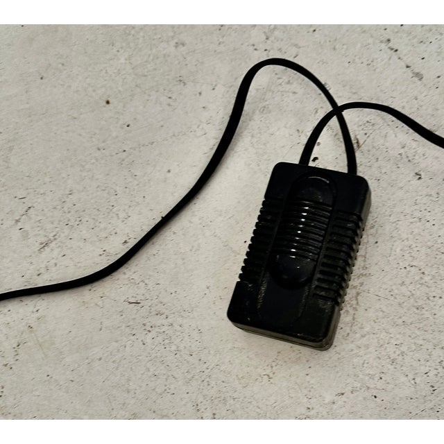 Column-Form Torchiere Floor Lamp W/ Palm Cornice, Usa C 1980s For Sale - Image 9 of 9