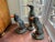 1960s French Cast Stone Penguin Garden Statues - Set of 3 For Sale - Image 9 of 12