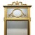 This vintage Italian pier mirror, dating to approximately 1940, features a design inspired by the Louis XV style. The...