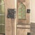 Pair Rustic Gothic Revival Oak Corner Wine Cabinets ~ Vitrines For Sale - Image 12 of 17