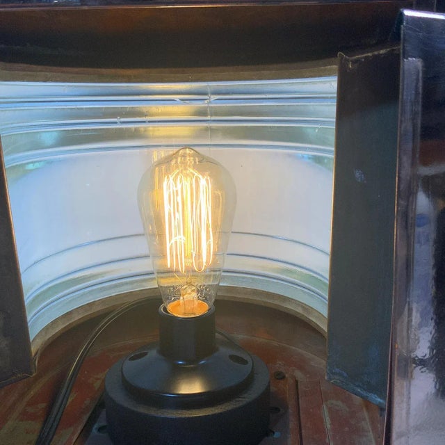 Metal English Polished Ships Masthead Lantern For Sale - Image 7 of 8