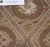 Nancy Corzine Empire Medallion Silk Fabric in Mocha - by the Yard. 45 yards available.