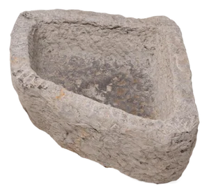 Chinese Diamond Stone Trough, C. 1850