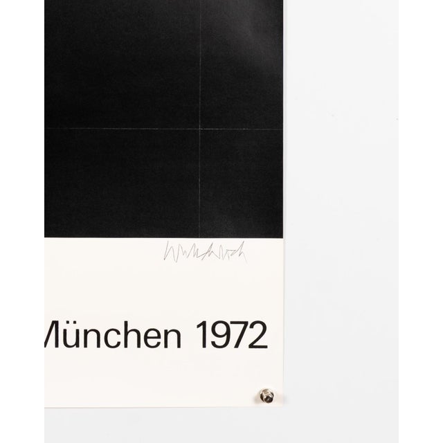 Paper Olympia Lithograph Poster by Paul Wunderlich, 1972 For Sale - Image 7 of 9