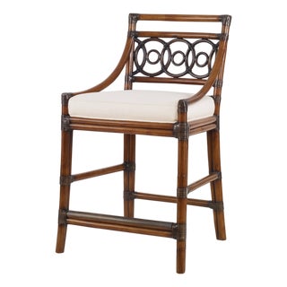 Century Furniture Circles Counter Stool-Flax (Cg-030-402-07) For Sale