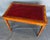 19th-century English Edwardian period satinwood and leather top table. Very pretty color and the smaller scale makes it a...