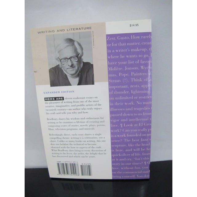 American Ray Bradbury Hand Signed Zen in the Art of Writing 1996 Book With Coa For Sale - Image 3 of 7