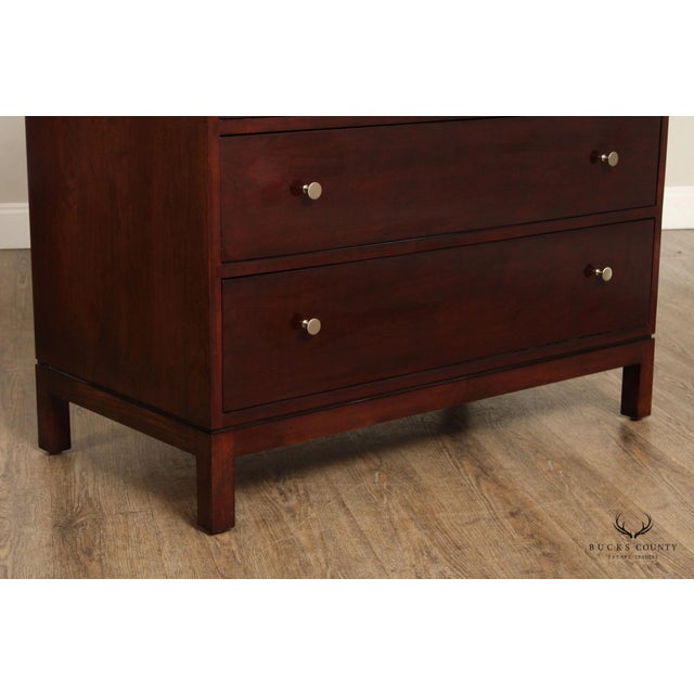 Stickley Metropolitan Collection Cherry Door Chest For Sale - Image 9 of 11