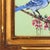 Textile Planning for the Future - Blue Jay Birds Still Life Framed Acrylic Painting by Carlos Gamez De Francisco For Sale - Image 7 of 9