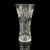 Vintage Crystal Flower Vase, English, Cut Glass, Bouquet, Sleeve, Circa 1940 For Sale - Image 4 of 12