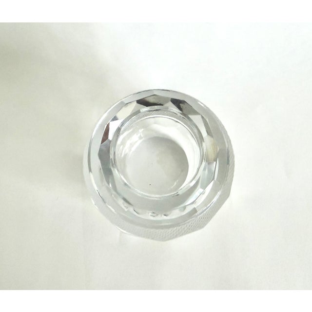 Thomas Webb & Sons 19th C English Cut Crystal Match Striker For Sale - Image 4 of 5