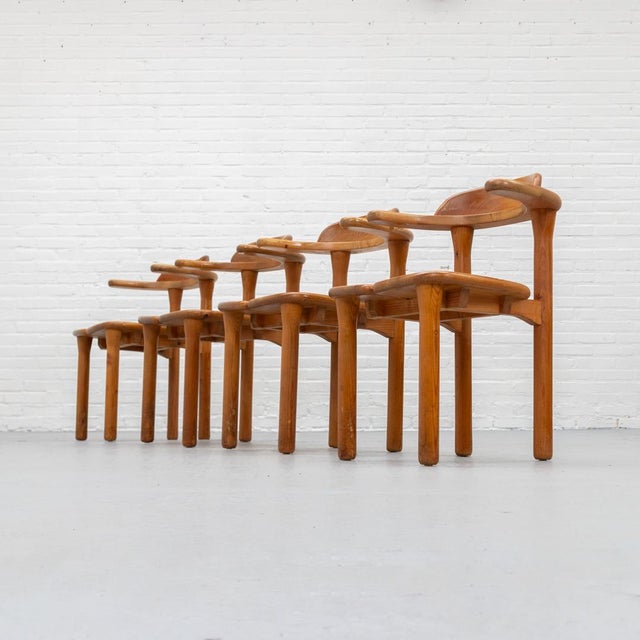 Vintage Opus Dining Chairs by Erwin Berghammer for Team 7, 1980s, Set of 4 For Sale - Image 4 of 18