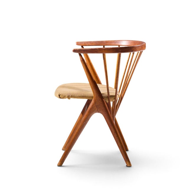 Helge Sibast No. 8 Mid Century Swedish Teak Chairs - Set of 6 For Sale - Image 9 of 10
