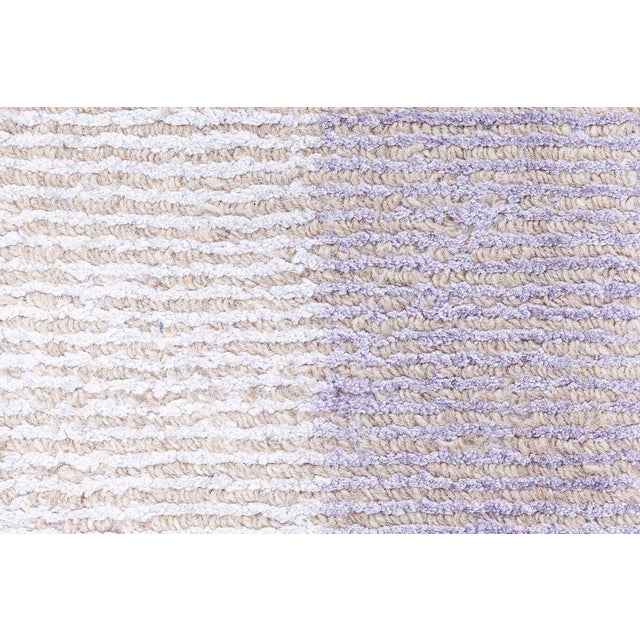 Modern High-Quality Contemporary Valeno Grid Rug by Doris Leslie Blau For Sale - Image 3 of 8