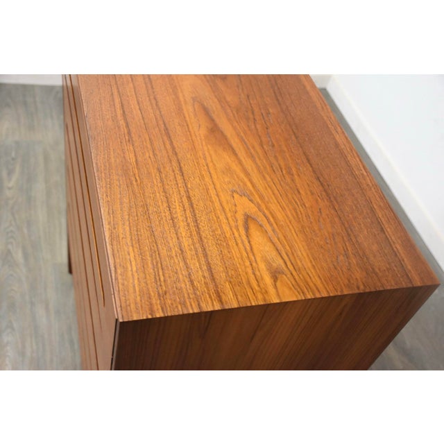 1960s Arne Wahl Iversen Danish Modern Teak Tall Dresser For Sale In Boston - Image 6 of 10