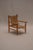 Wood Vintage French Armchair by Adrien Audoux & Frida Minet, 1950s For Sale - Image 7 of 14