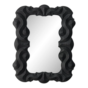 Jamie Young Baroque Mirror in Black