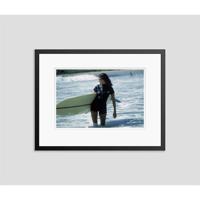 Modern Minnie Cushing 1965 by Slim Aarons Framed C Print For Sale - Image 3 of 3