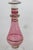 Traditional Miniature Hand Blown Egyptian Pink Glass Empty Perfume Bottle With Stopper 5110b For Sale - Image 3 of 9