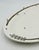 1980s Modern Emilia Castillo Taxco Silver Bamboo Porcelain Oval Platter For Sale - Image 10 of 18