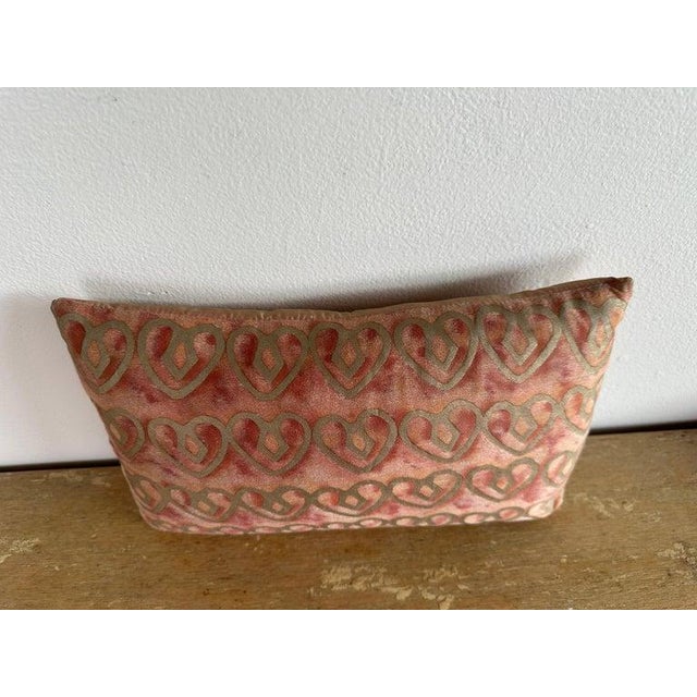 Baroque Fortuny Textile Lumbar Pillow For Sale - Image 3 of 6