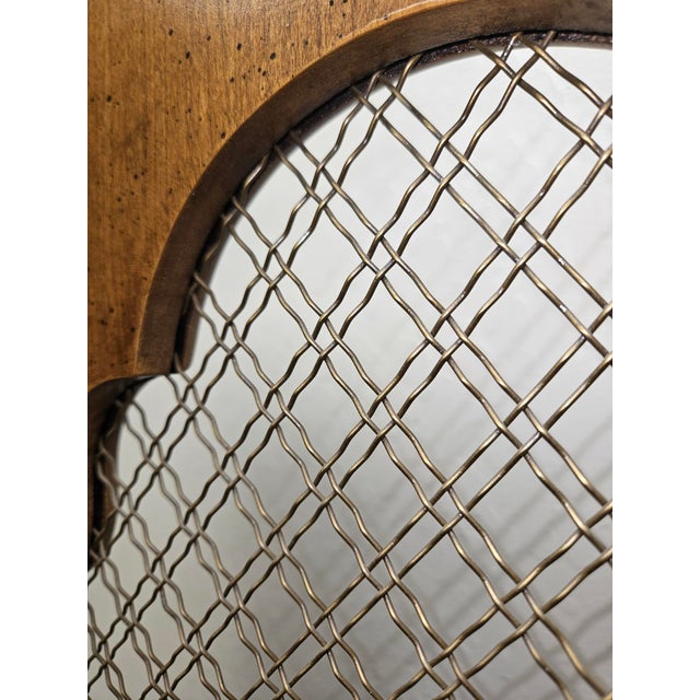 1980s Century Furniture Traditional Secretary Desk With Folding Writing Surface. For Sale - Image 16 of 18