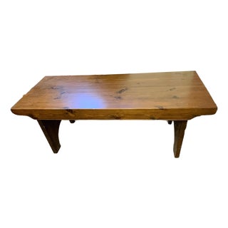 20th Century Pine Bucks County Bench Von Hohen For Sale