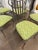 Green Prou Style Wrought Iron Chair Set/6 For Sale - Image 8 of 12