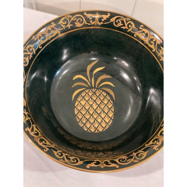 Late 20th Century Pineapple Bowl Andrea by Sadek Large For Sale In Nashville - Image 6 of 11