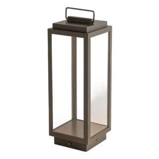 Blakes Petite Table Lamp in Dark Bronze For Sale