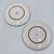 1950s 1950s Italian Majolica n.708 Vintage 8" Serving Plates Hand Painted Pottery 2pc Set For Sale - Image 5 of 7