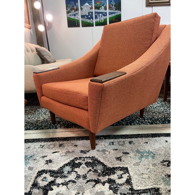 Mid-Century Modern Mid-Century Modern Style Adrian Pearsall Inspired Lounge Chair For Sale - Image 3 of 8