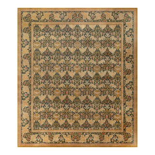 Doris Leslie Blau Vintage 1930s William Morris Botanic Rug For Sale