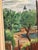 P. Agne, Village, 1950s, Oil on Canvas, Framed For Sale - Image 5 of 13