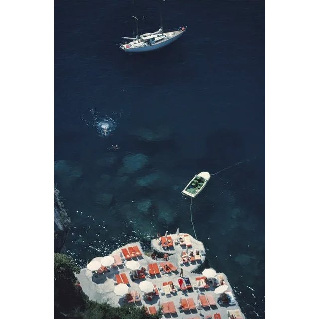 Hotel Il San Pietro 1979 Guests at the Hotel Il San Pietro in Positano, Italy, August 1979. (Photo by Slim Aarons) Slim...