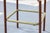 Set of 4 Vintage Tropitone Brown and Beige Woven Vinyl Seat Outdoor Patio Stools For Sale - Image 4 of 8