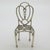 Vintage Italian Handmade Silver 800 Chair Figurine, Arezzo, 1970s For Sale - Image 3 of 12