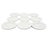 French Apilco Sèvres White Porcelain Appetizer Plates, Set of 9 For Sale - Image 4 of 10