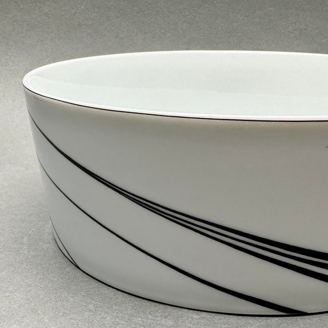 1980s Vintage Block Spal "White Pearl" Casserole Dish Jack Prince Modernist Serving Bowl, Jewels Collection For Sale - Image 5 of 8