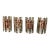 Aerin Bonnington Crystal Wall Sconces Set of 4 For Sale