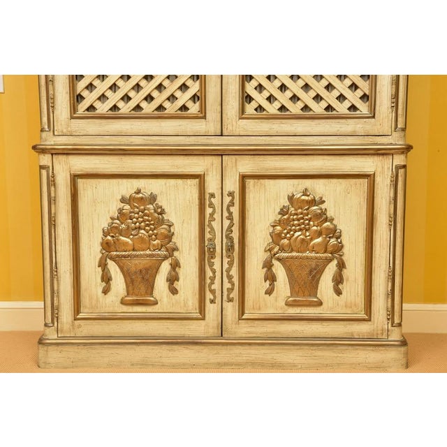 French 1970s French Custom Bar Cabinet For Sale - Image 3 of 9
