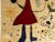 Early 21st Century French Artistic Designed After J. Miro Rug 6'0" X 6'7'' For Sale - Image 5 of 12