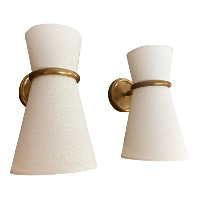 Aerin Clarkson Wall Sconces, Pair For Sale