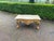 Gold 1940s Italian Baroque Rococo Gold Beech Marble Coffee Table 1pc For Sale - Image 8 of 11