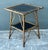 Black Vintage Tortoise Bamboo Side Table For Sale - Image 8 of 12