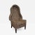 Hollywood Regency Leopard Print Canopy Chair For Sale - Image 4 of 4