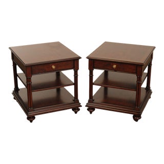 Stanley Furniture Pair of 'Vivant' Side Tables For Sale